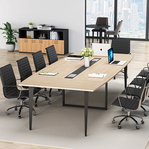 Inbox Zero Billey Rectangular Conference Table & Reviews Wayfair Canada
